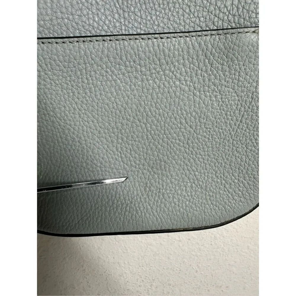 Kate Spade Leila Mini Flap Crossbody Avalon Mist Green Blue See Description - Picture 7 of 16